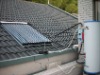 Split and pressurized solar water heater