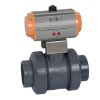 UPVC Pneumatic Type Ball Valve