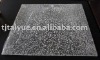 Ultra-clear textured toughened solar glass