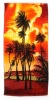 Velvet Printed Beach Towel