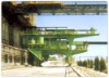 Vertical coke oven