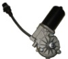 Windshield wiper motor for heavy-duty trucks