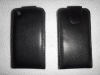 black leather case  for iPhone 3G