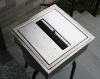 burner of fireplace