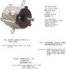 electric blower, fan motor, electric blower, axial fan motor,