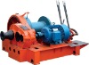 fast speed, free fall with hand brake electric winch for pile driver