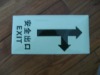 fire emergency exit&Evacuation Indicator Sign