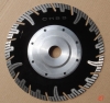 hot press diamond turbo saw blade with flange