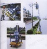 single mast aluminum work platform
