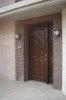 solid wood entrance door