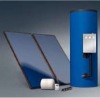 split solar panel water heating system