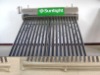 stainless steel solar water heater with copper coil