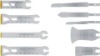 surgical power saw accessory (saw blade)
