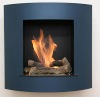 wall hanging fireplace
