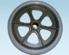 wheel of shopping trolley
